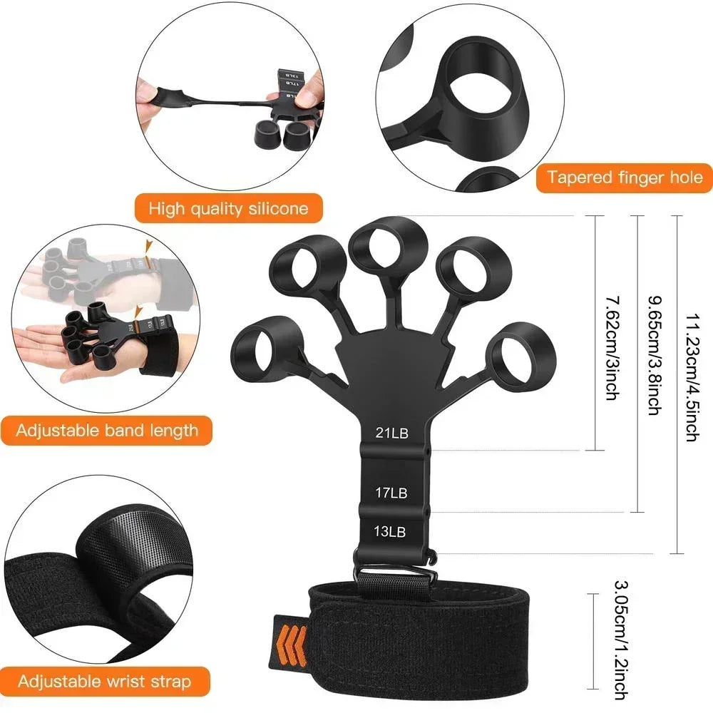 GripFlex Pro™ – Finger Strength Trainer for Grip, Recovery & Performance
