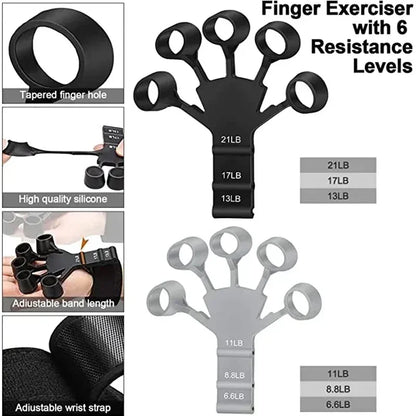 GripFlex Pro™ – Finger Strength Trainer for Grip, Recovery & Performance